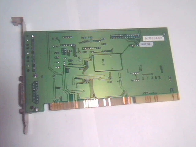 ISA Sound Card vintage Genius K0237014 REV:E Crystal CX4237B-XQ3 - image 2