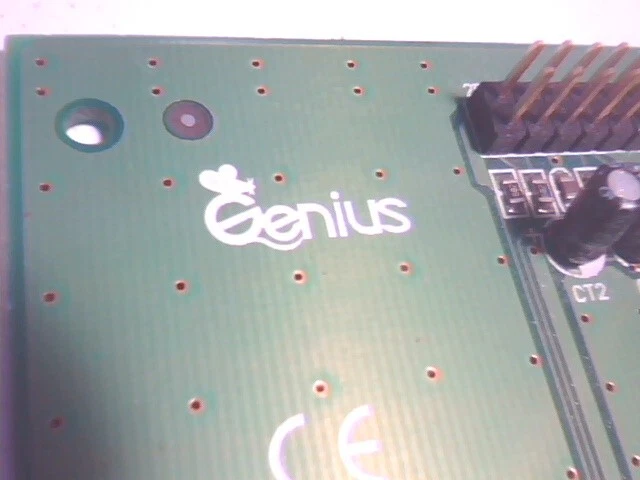 ISA Sound Card vintage Genius K0237014 REV:E Crystal CX4237B-XQ3 - image 4