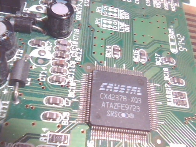 ISA Sound Card vintage Genius K0237014 REV:E Crystal CX4237B-XQ3 - image 5