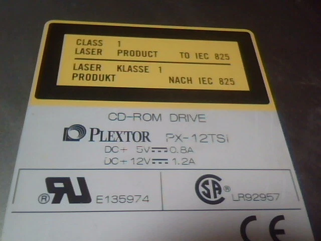 SCSI CDROM Plextor PX-12TSi Plex 50-pin - image 3