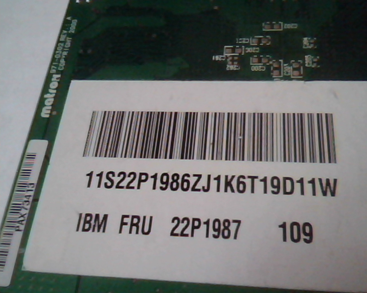 AGP card Matrox 971-0302 Rev A MGI G45+MDHA16D IBM 22P1987 109 Dual VGA — image 4