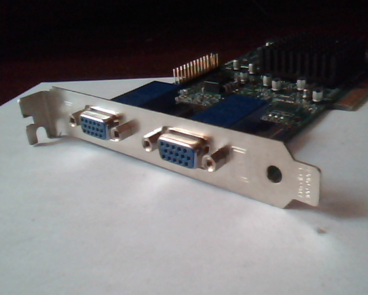 AGP card Matrox 971-0302 Rev A MGI G45+MDHA16D IBM 22P1987 109 Dual VGA — image 6