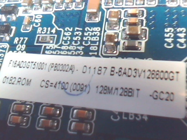 Video Graphics Card AGP 8X 6AD3V13 BFGR6600GTOC 6600 6600GT 128M Galaxy - image 8