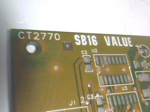 Creative Labs SoundBlaster SB16 Value CT2770 16bit ISA Sound Card vintage v3 411 - image 4