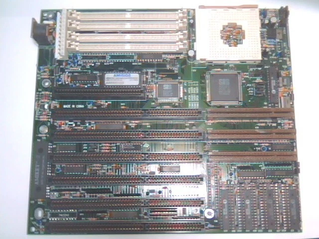 Motherboard 486 * NOT WORKING * SOYO MV4-V4S471/472P v1.0 (S1.1) VESA VLB SIS