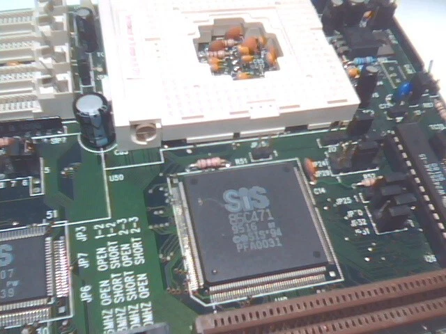 Motherboard 486 * NOT WORKING * SOYO MV4-V4S471/472P v1.0 (S1.1) VESA VLB SIS - image 5