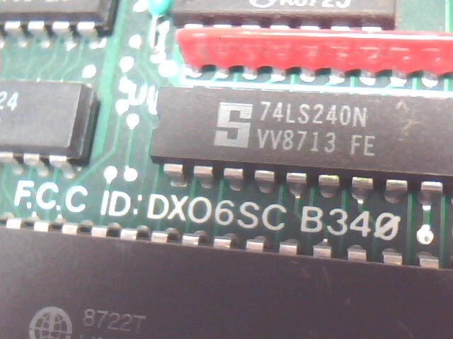Copam 340A 8-bit Floppy Controller Card external port 1987 vintage IBM PC clone - image 6