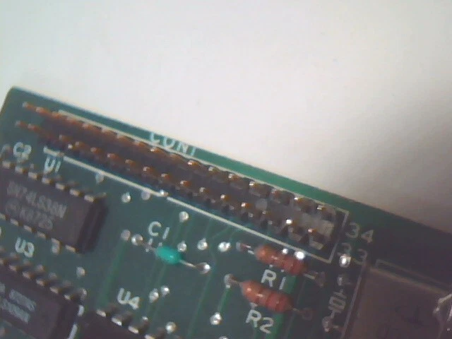 Copam 340A 8-bit Floppy Controller Card external port 1987 vintage IBM PC clone - image 7