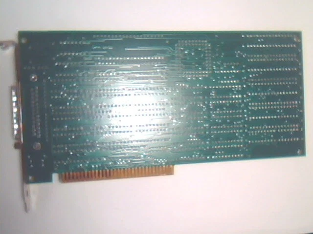 Fraser's Hill Ltd FHL-7124 NIC Card vintage 1993 serial 16MHz 186 80186 - image 2