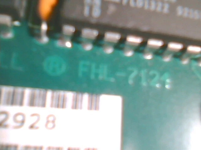 Fraser's Hill Ltd FHL-7124 NIC Card vintage 1993 serial 16MHz 186 80186 - image 6
