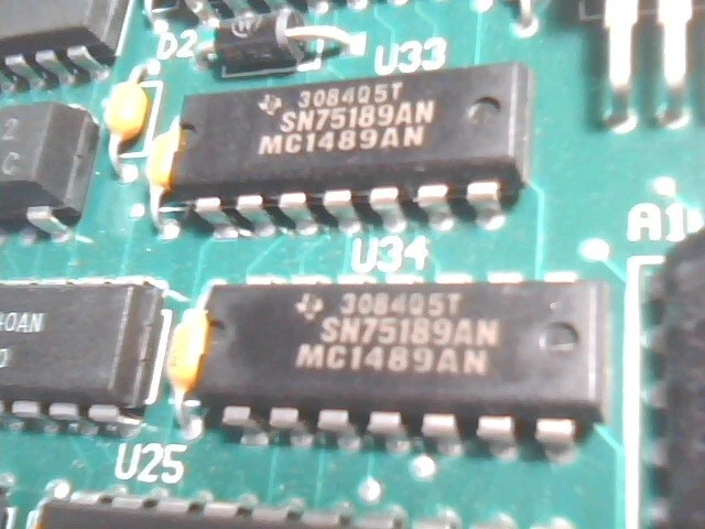 Fraser's Hill Ltd FHL-7124 NIC Card vintage 1993 serial 16MHz 186 80186 - image 10
