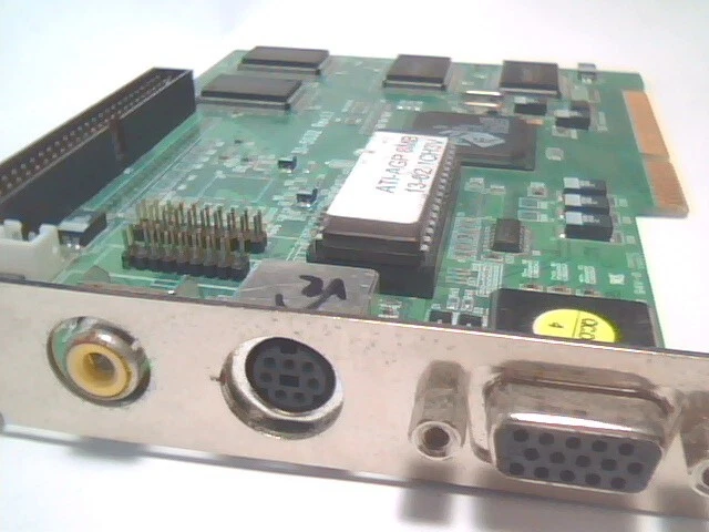 Video Graphics Card 31-5032 TFT-XGA-13 ATI-AGP-8MB Rage LT PRO 24bit panel LVDS - image 3