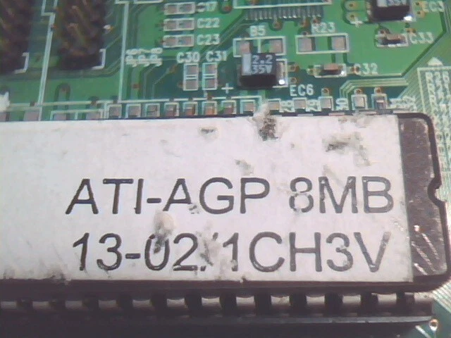 Video Graphics Card 31-5032 TFT-XGA-13 ATI-AGP-8MB Rage LT PRO 24bit panel LVDS - image 8