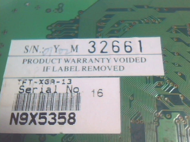 Video Graphics Card 31-5032 TFT-XGA-13 ATI-AGP-8MB Rage LT PRO 24bit panel LVDS - image 10