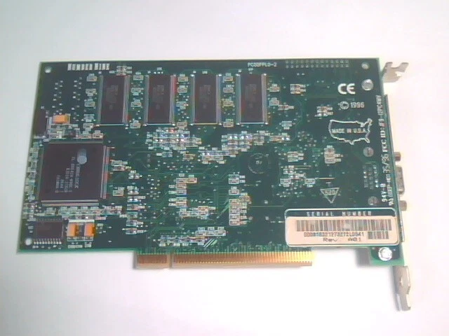 Video Graphics Card PCI Number Nine Imagine 128 Series II 2 - image 2