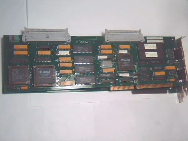 Vintage ISA Video Compression Processing card Intel P-EDGA11 P-EDGA12 AM95C71