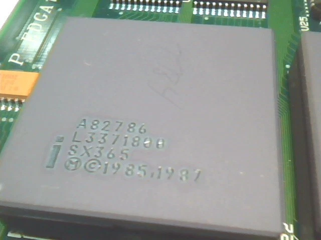 Vintage ISA Video Compression Processing card Intel P-EDGA11 P-EDGA12 AM95C71 - image 8