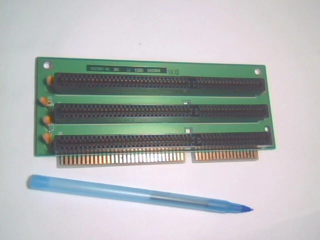 Vintage ISA bus slot extension riser card 3-slot 16-bit 8-bit DIGITAL 5022507-01