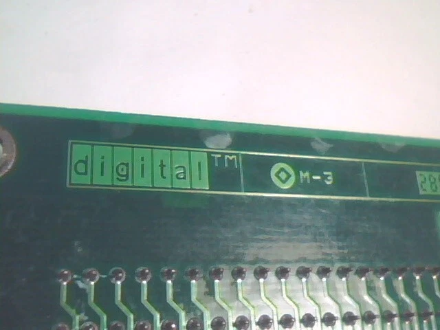Vintage ISA bus slot extension riser card 3-slot 16-bit 8-bit DIGITAL 5022507-01 - image 5