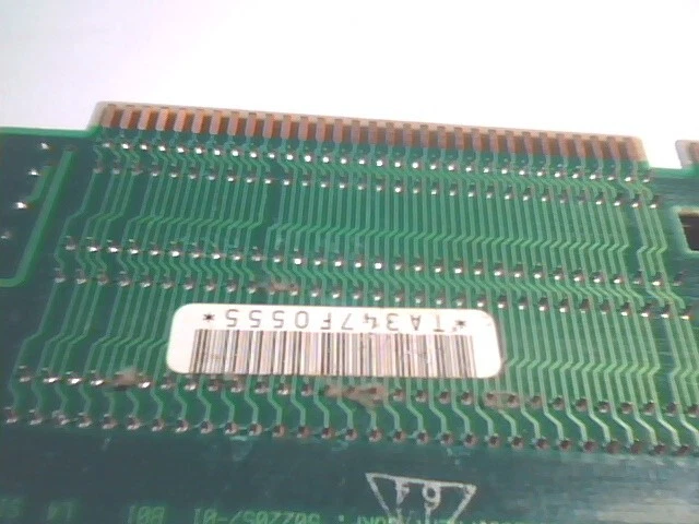 Vintage ISA bus slot extension riser card 3-slot 16-bit 8-bit DIGITAL 5022507-01 - image 8