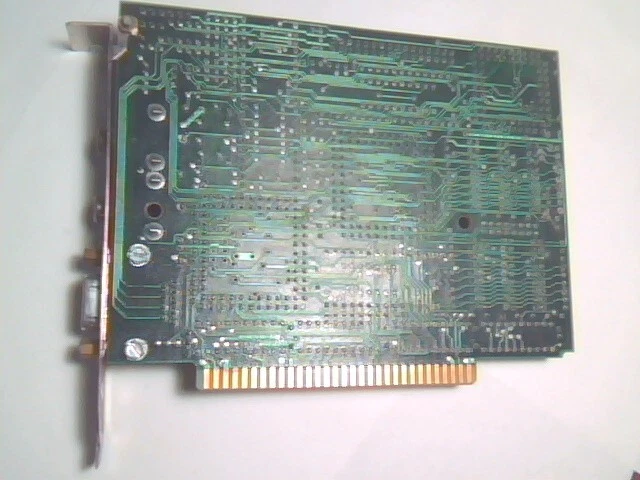 Video Graphics Card SPEGA EGA CHIPS 8Bit ISA vintage IBM 5150 PC/XT - image 3