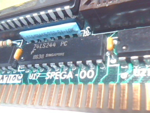 Video Graphics Card SPEGA EGA CHIPS 8Bit ISA vintage IBM 5150 PC/XT - image 4