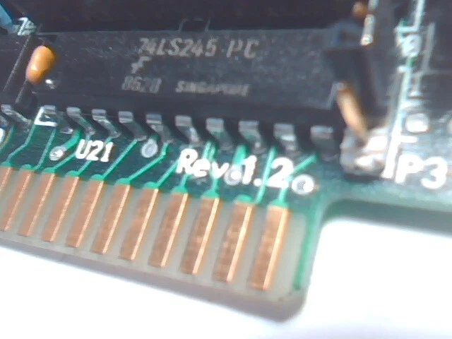 Video Graphics Card SPEGA EGA CHIPS 8Bit ISA vintage IBM 5150 PC/XT - image 5