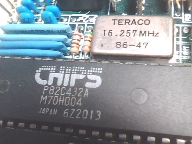 Video Graphics Card SPEGA EGA CHIPS 8Bit ISA vintage IBM 5150 PC/XT - image 8