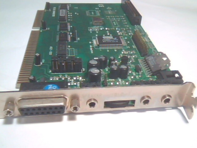 ISA Sound Card vintage ESS AudioDrive ES1688F 1995 SB 2.01 Blaster Pro 3.01 - image 3