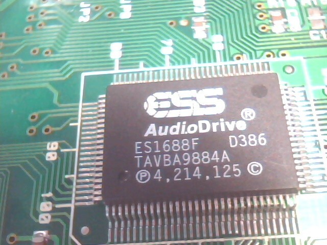 ISA Sound Card vintage ESS AudioDrive ES1688F 1995 SB 2.01 Blaster Pro 3.01 - image 6