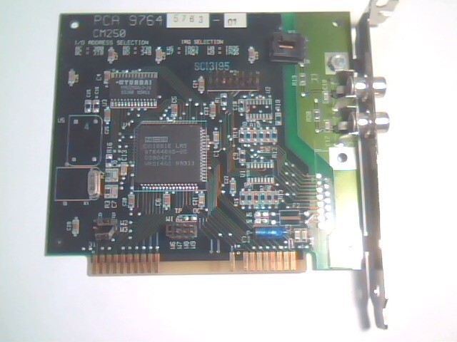 ISA Sound Card vintage CM250 Digbie LMS LMSI CDROM controller card 8-bit