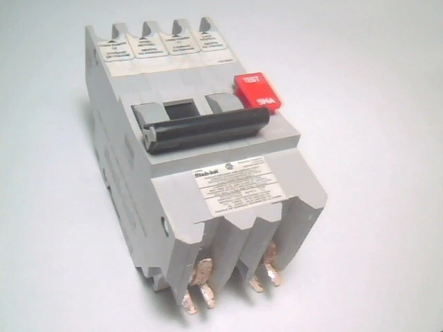 NAGF Federal Pioneer Stab-lok 40 Amp 240V Double Pole GFCI breaker used