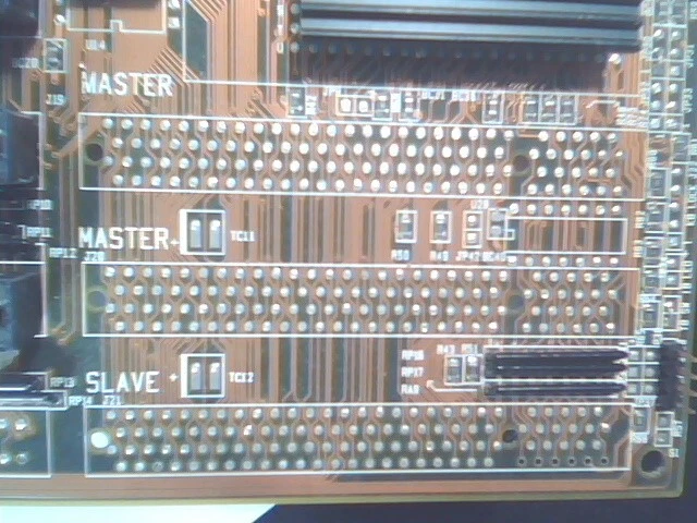 486 Motherboard MV035 7 ISA slots coin battery 50MHz 3V OPTI 802 AMI Perle 494 - image 4