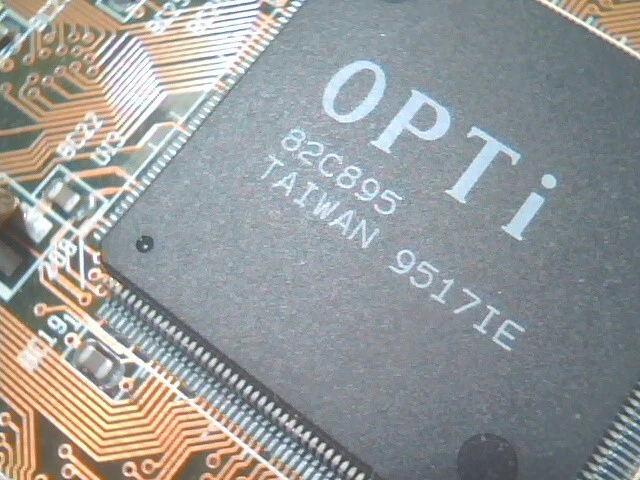 486 Motherboard MV035 7 ISA slots coin battery 50MHz 3V OPTI 802 AMI Perle 494 - image 7