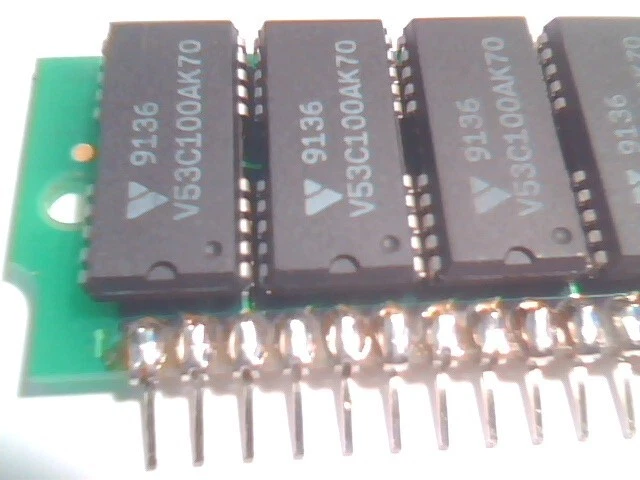 30-pin 30pin SIPP 1MB each stick - set of 4 - fast -70 70ns speed (4MB total) - image 2
