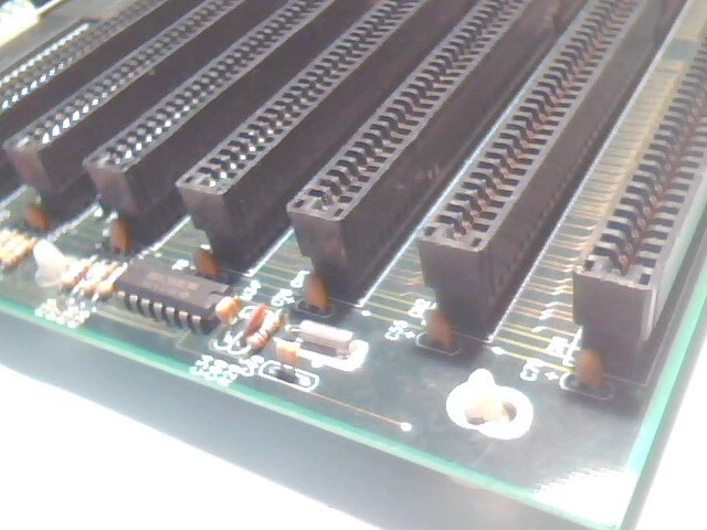 386 Motherboard 386SX-16 Baby-AT UMC 82C336 5MB RAM Coin Battery AMI XCMOS SETUP - image 2