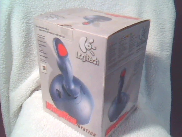 Original Logitech Wingman Extreme DOS Win98 NOS NEW in SEALED BOX