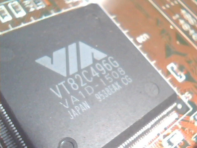 486 Motherboard FIC 486-PIO3 Socket3 P75 133 MHz PCI coin battery VIA LOADED - image 12
