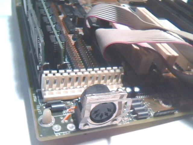 486 Motherboard FIC 486-PIO3 Socket3 P75 133 MHz PCI coin battery VIA LOADED - image 4