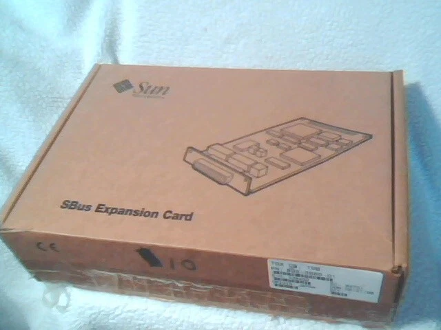 SUN SBus Graphics Card 501-2922 TurboGX 8-Bit Color Frame Buffer TGX CR 1MB