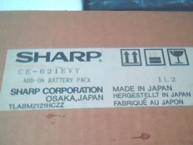 Laptop Battery vintage Sharp CE-621EVY 15V 9.6V DC 2.2AH for PC-6220 NEW - image 2