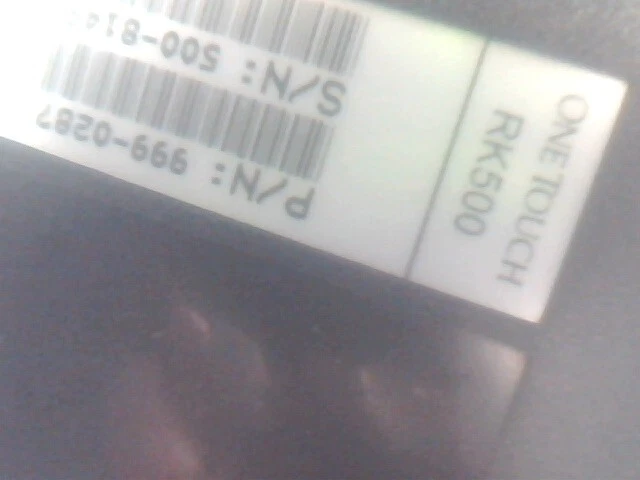 One Touch OneTouch RK500 Keypad 999-0287 Security Code 2way speech communication - image 2