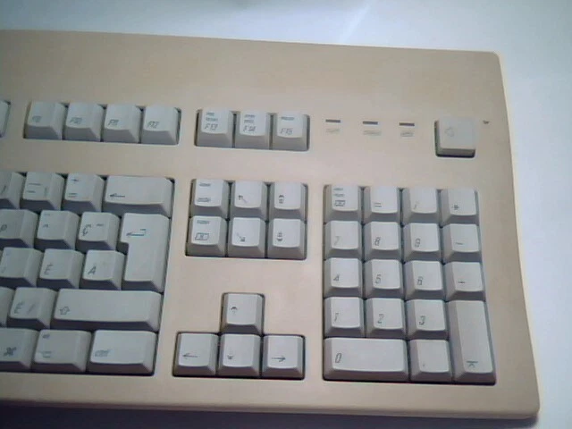 Apple Extended Keyboard II M3501 BCGM3501 825-2031-A FRENCH white ALPS Ireland - image 8