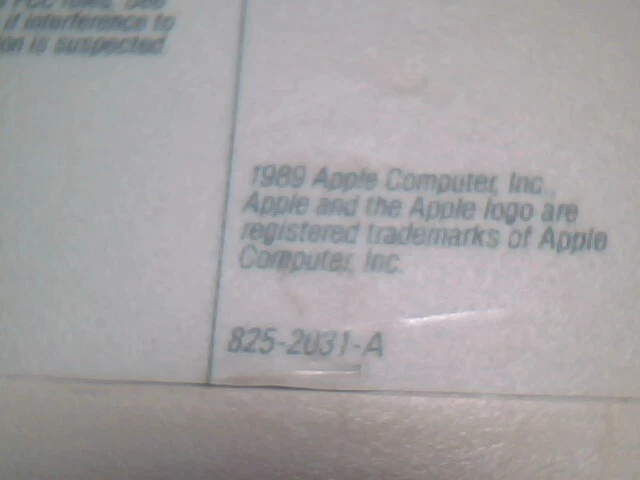 Apple Extended Keyboard II M3501 BCGM3501 825-2031-A FRENCH white ALPS Ireland - image 10