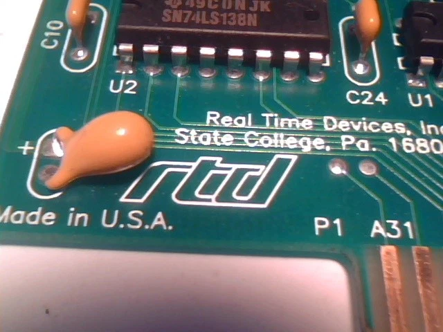 Real Time Devices RTD AD510 DAQ Control Analog ISA Card - image 5
