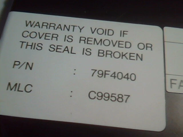 SCSI Hard Disk 50-pin IBM WDS-3200 79F4040 C99587 3.5 - image 4