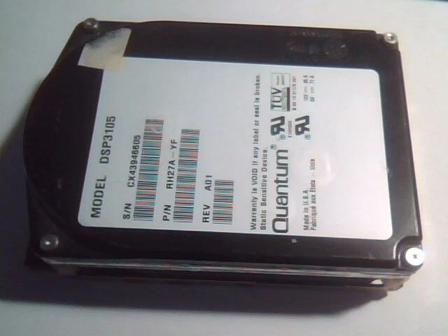 SCSI Hard Disk 50-pin DSP3105 RH27A-YF 3.5