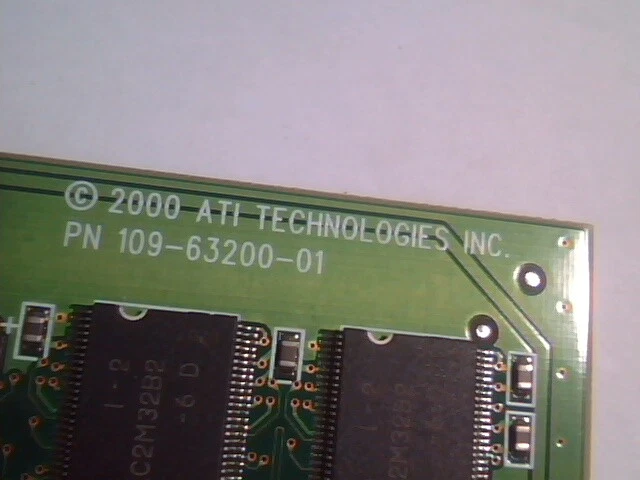 Video Card AGP ATI Rage 128 PRO 109-63200-01/ no comp - image 2
