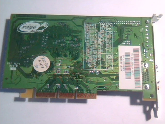 Video Card AGP ATI Rage 128 PRO 109-63200-01/ no comp - image 5