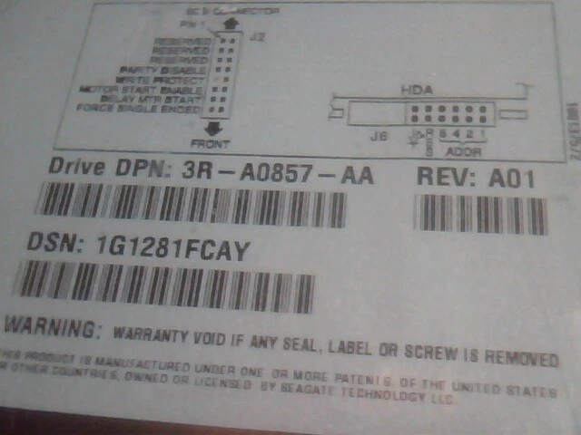 Compaq 9.1 Ultra3 SCSI HD 176493-001 3R-A0857-AA - image 4